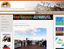 Tablet Screenshot of africanbettingclan.com